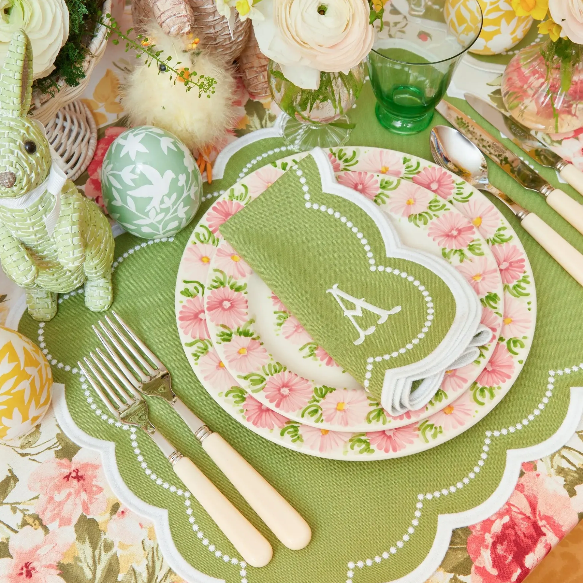 Elsa Green Napkins (Set Of 4)