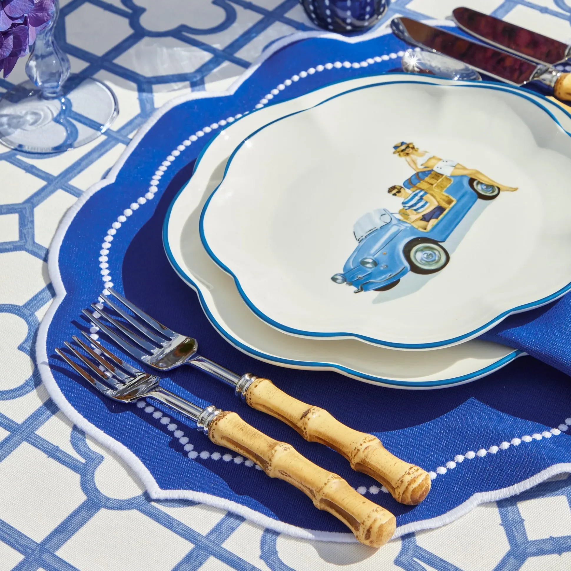 Faux Bamboo Cutlery (5 Piece)