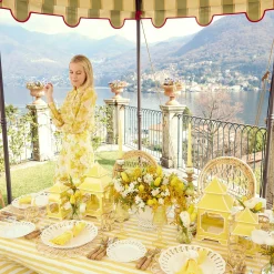 Fiore Porcelain Napkin Rings (Set Of 4)