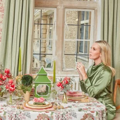 Fleur Pink Placemats & Napkins (Set Of 4)