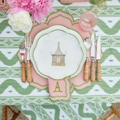 Fleur Pink Placemats & Napkins (Set Of 4)