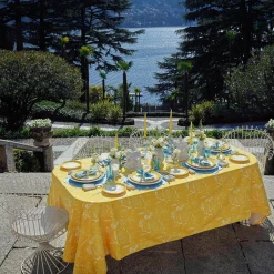 Fleur Turquoise Napkins (Set Of 4)