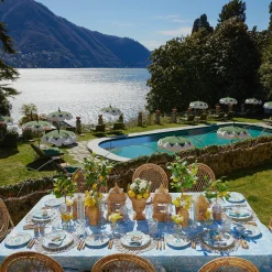 Fleur Turquoise Napkins (Set Of 4)