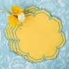 Fleur Yellow Placemats (Set Of 4)