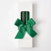 Forest Green Candles (Set Of 8)