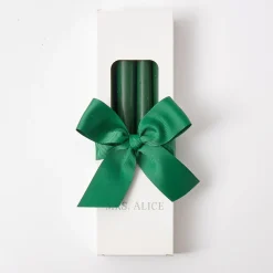 Forest Green Candles (Set Of 8)