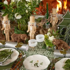 Forest Green Candles (Set Of 8)