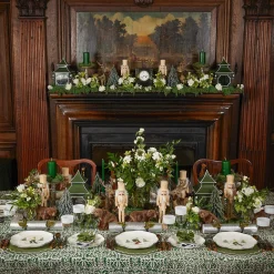 Forest Green Candles (Set Of 8)