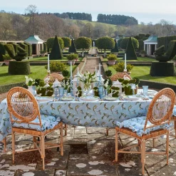 Frilled Lily Of The Valley Seat Pad Cushion