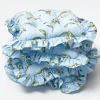 Frilled Lily Of The Valley Seat Pad Cushion (Set Of 4)