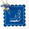 Gabrielle Blue Napkins (Set Of 4)