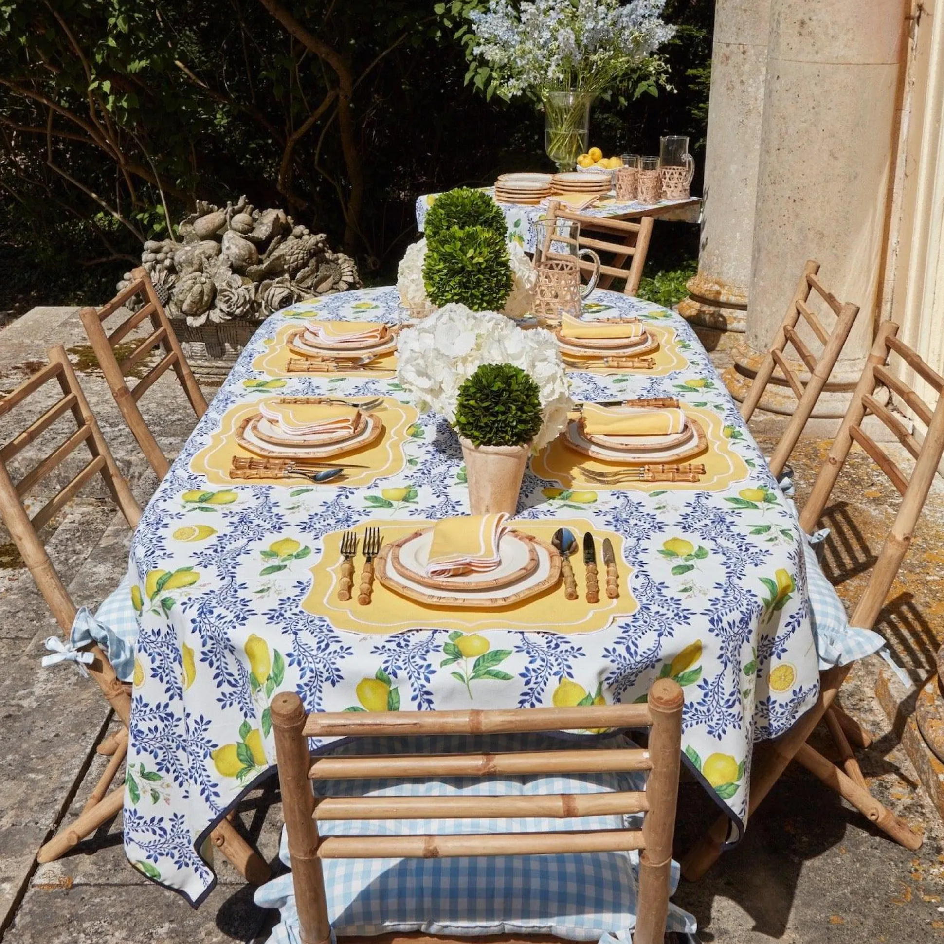 Geometric Bamboo Bowl