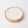 Geometric Bamboo Starter Plate