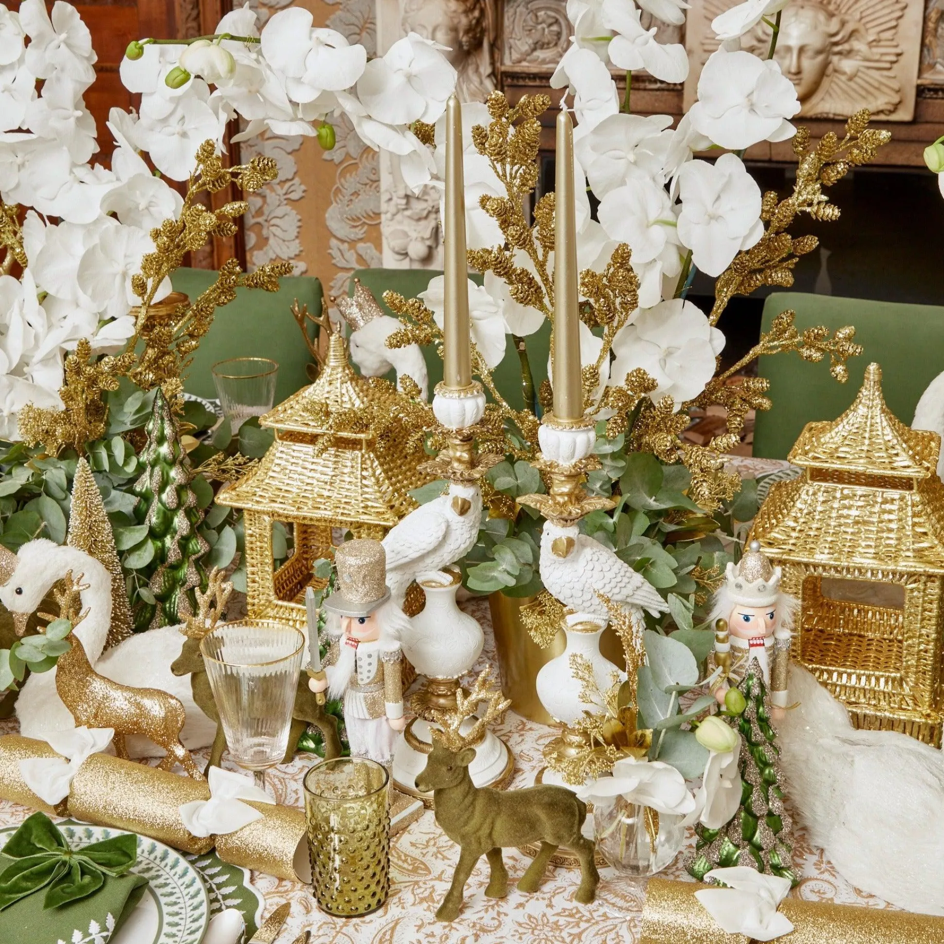 Gold Candles (Set Of 8)