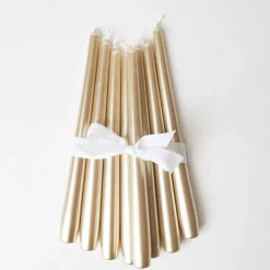 Gold Candles (Set Of 8)