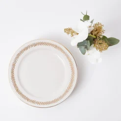 Gold Garland Dinner Plates (Set Of 4)