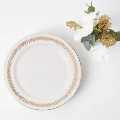 Gold Garland Dinner Plate