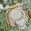 Gold Garland Starter Plates (Set Of 4)