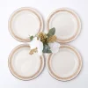 Gold Garland Starter Plates (Set Of 4)