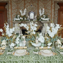 Gold Garland Starter Plates (Set Of 4)