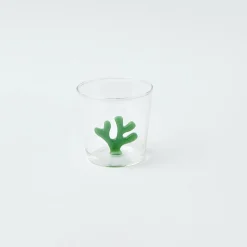 Green Coral Glasses (Set Of 4)