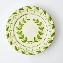 Green Garland Dinner Plates (Set Of 4)