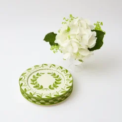 Green Garland Starter Plates (Set Of 4)