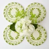 Green Garland Starter Plates (Set Of 4)
