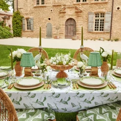 Green Lotus Lampshade