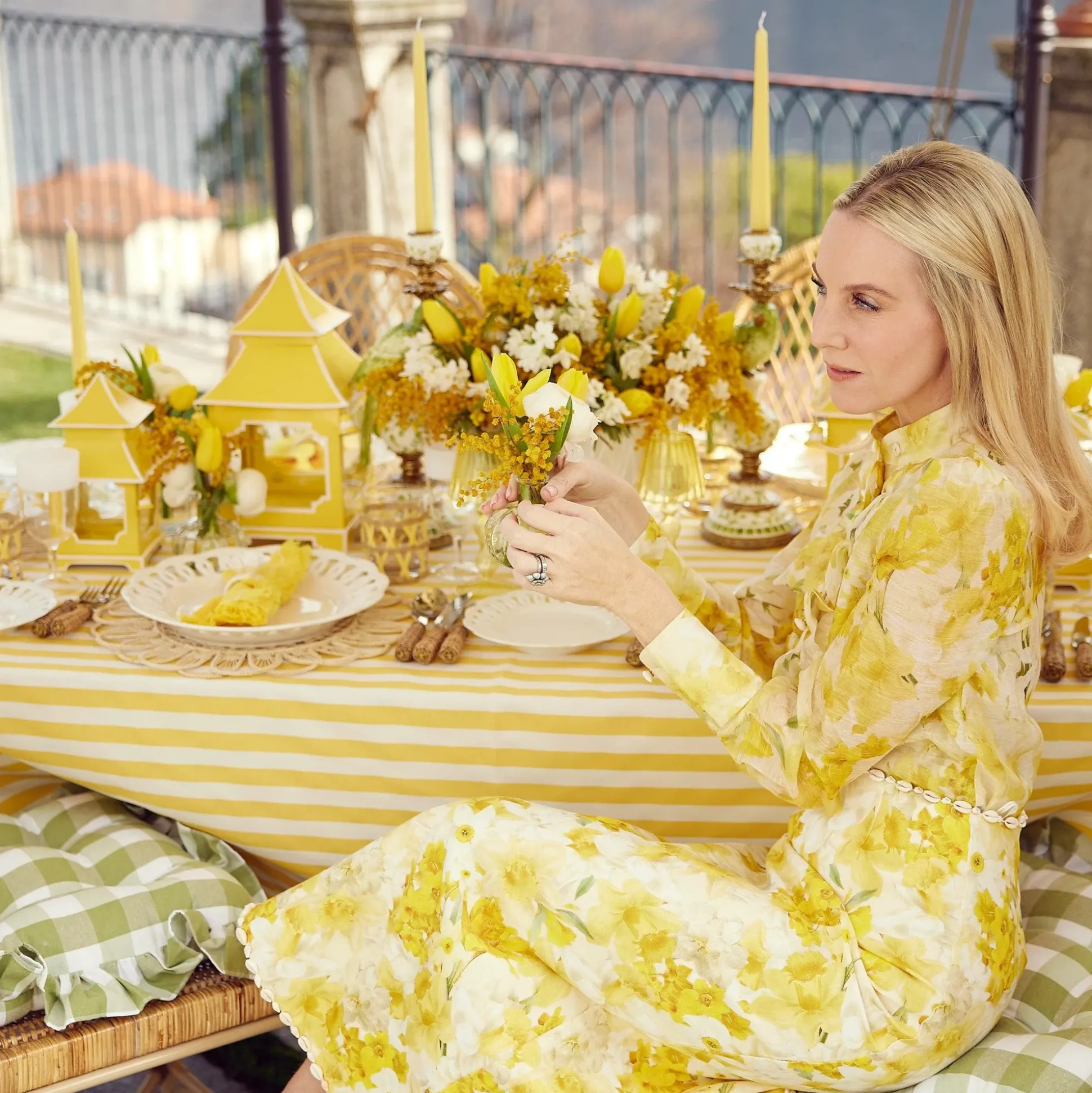 Green Parrot Candle Holder (Pair)