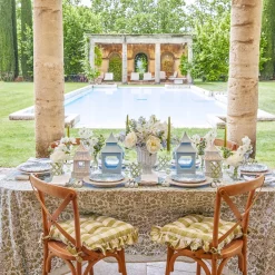 Green Swirl Outdoor Glasses (Set Of 6)