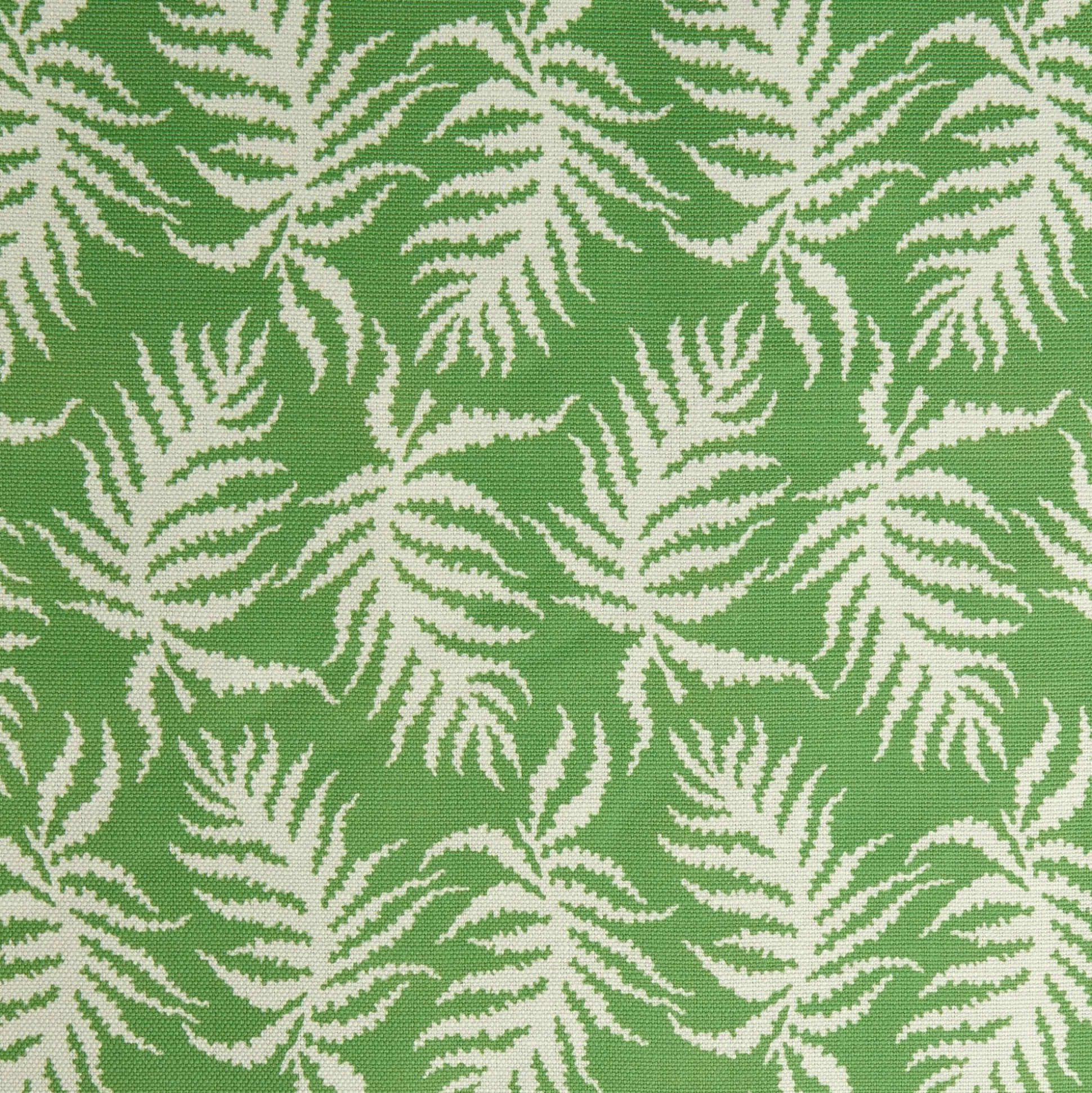 Green Trailing Ferns Fabric