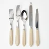 Grey Horn Cutlery Set (5 Piece)