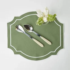 Grey Horn Salad Servers