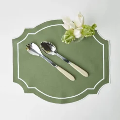 Grey Horn Salad Servers