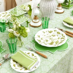 Hand Painted Hummingbird Dinner Plate