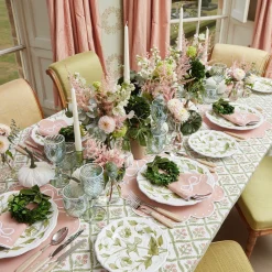 Hand Painted Hummingbird Dinner Plate