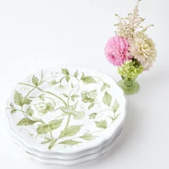 Hand Painted Hummingbird Dinner Plate