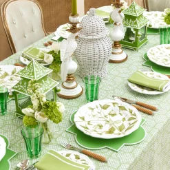 Hand Painted Hummingbird Dinner Plate