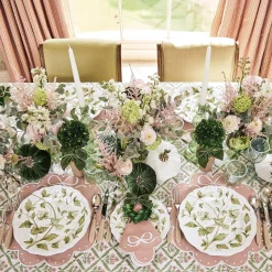 Hand Painted Hummingbird Dinner Plate