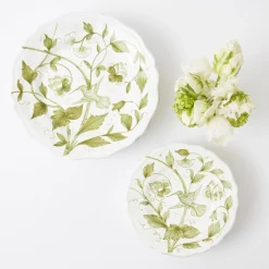 Hand Painted Hummingbird Starter Plate