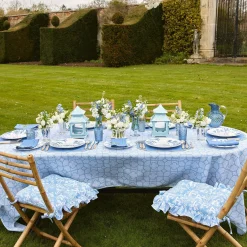 Hobnail Navy Glasses (Set Of 6)