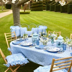 Hobnail Navy Glasses (Set Of 6)