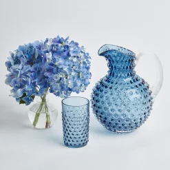 Hobnail Navy Jug