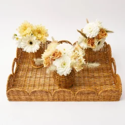 Honey Rattan Vase (Set Of 3)
