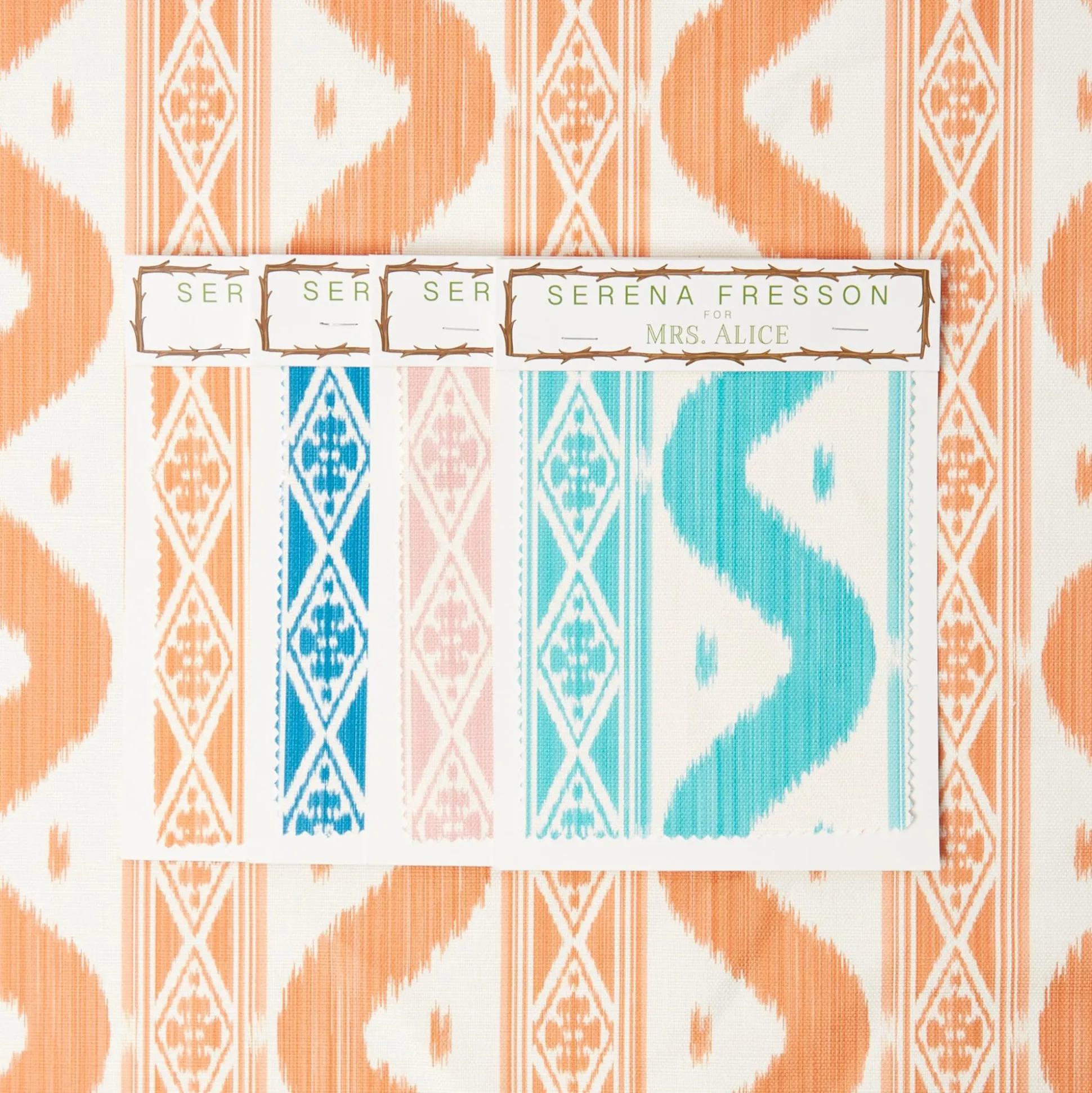 Ikat Stripe Fabric