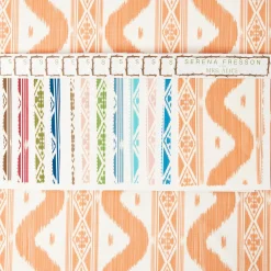 Ikat Stripe Fabric