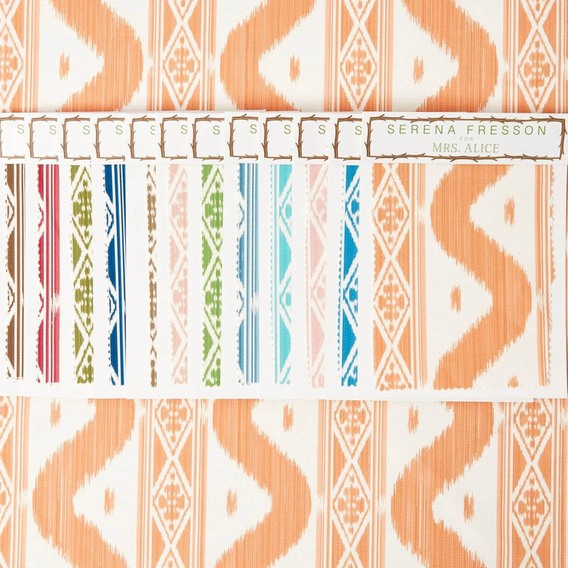 Ikat Stripe Fabric
