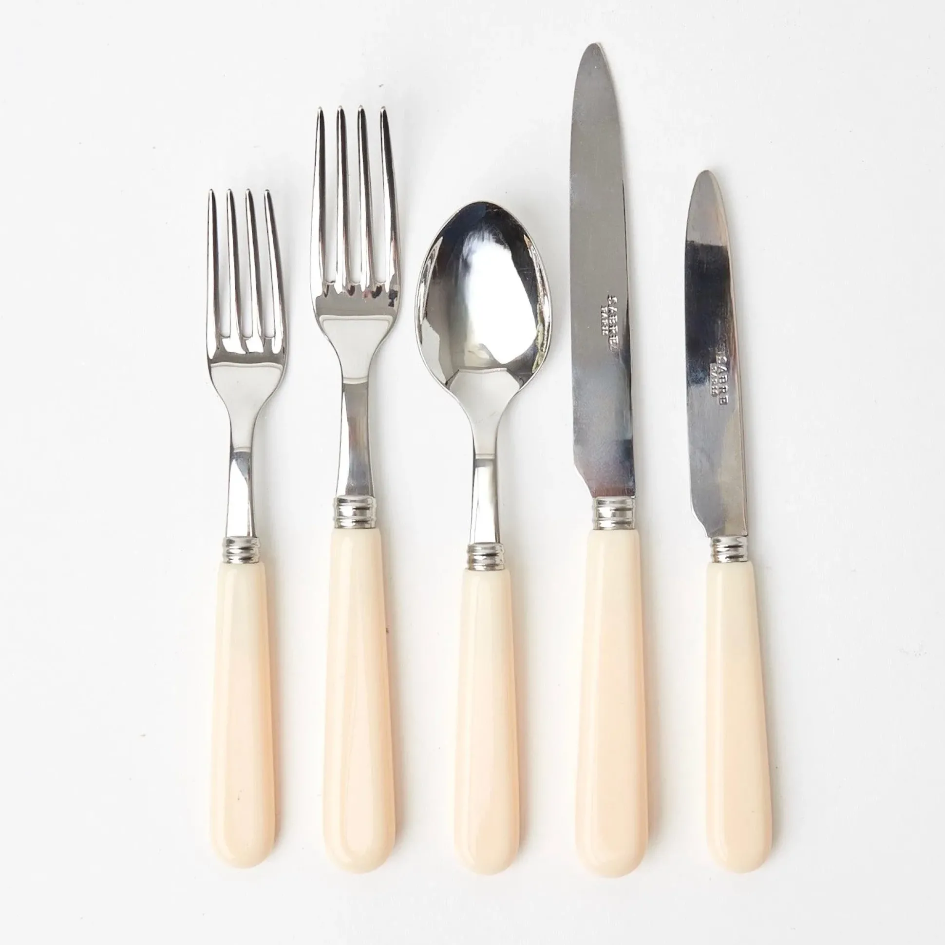 Ivory Cutlery Set (5 Piece)