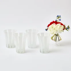 Jubilee Edition Striped Glasses (Set Of 4)